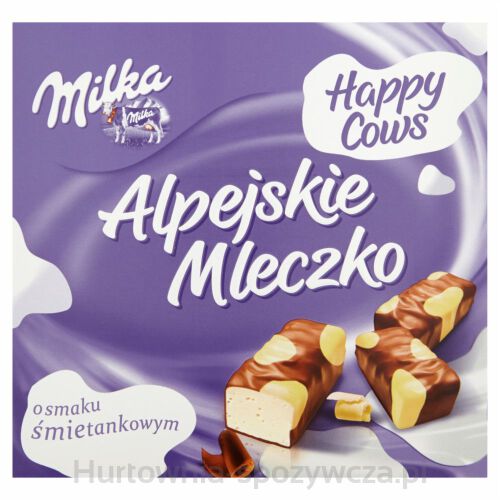 Milka Alpejskie Mleczko Happy Cows 330G