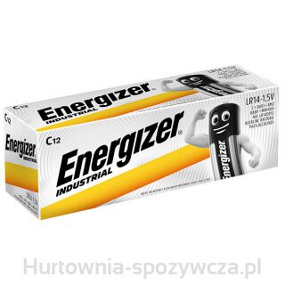 Bateria Energizer Industrial, C, Lr14, 1,5V, 12Szt.