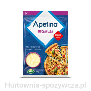 Apetina Mozzarella 200 G / Wiórki