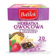 Bastek Herbata Piramidki Truskawka Ananas 20 Torebek