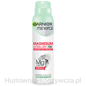 Garnier Mineral Magnesium Utra Dry Spray 150Ml