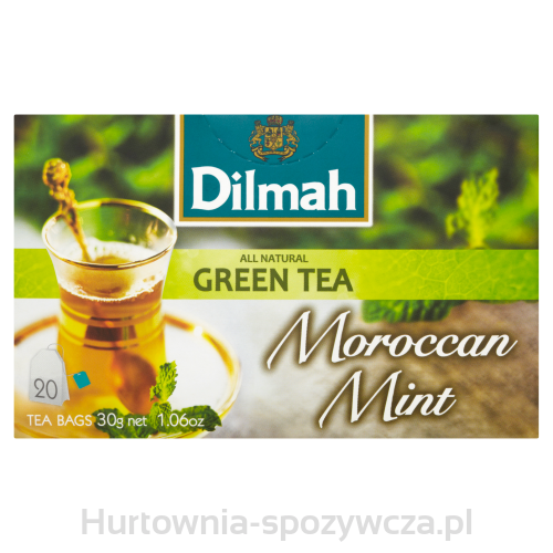 Dilmah Green Tea Moroccan Mint 20X1,5 G