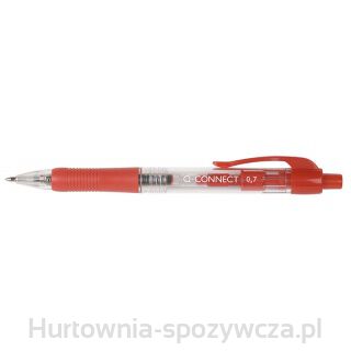 Długopis Automatyczny Q-Connect 1,0Mm, Czerwony