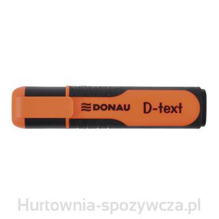 Zakreślacz Fluorescencyjny Donau D-Text, 1-5Mm (Linia), Pomarańczowy