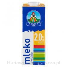 Mleko Łowickie Premium Uht 2% 1L Łowicz