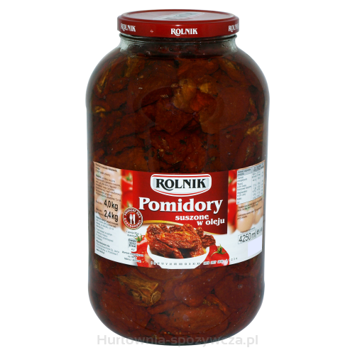 Pomidory Suszone W Oleju Rolnik 4250 Ml