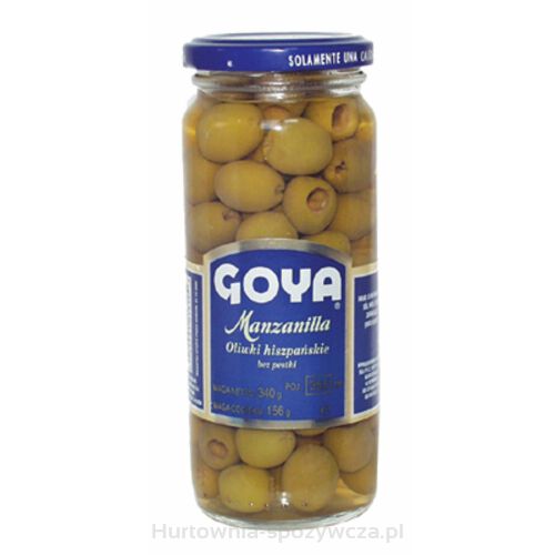 Goya Manzanilla Oliwki Hiszpańskie Bez Pestki 358 Ml