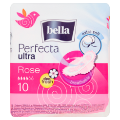 Podpaski Bella Perfecta Ultra Rose Deo Fresh 10 Szt. Extra Soft