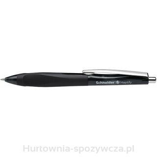 Długopis Automatyczny Schneider Haptify, M, Czarny
