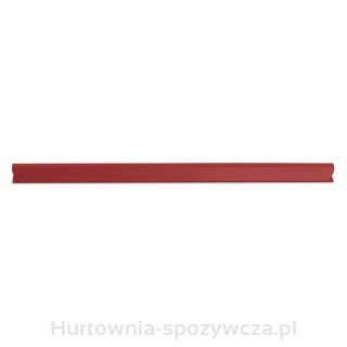 Listwa Zaciskająca Donau, Pvc, A4, 10Mm, Do 100 Kartek, Czerwona