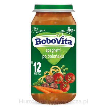Bobovita Spaghetti Po Bolońsku Po 12 Miesiącu 250 G