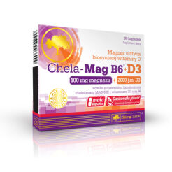 Chela-Mag B6+D3 30 Kapsułek Olimp Labs