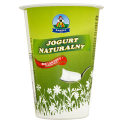 Jogurt Naturalny Bez Laktozy 200G Łowicz