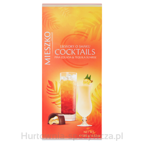 Likwory O Smaku Cocktails Pina Colada&Amp Tequila Sunrise Mieszko 185G