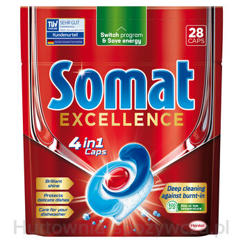Somat All In One Extra Lemon Tabletki Do Zmywarek 76 Szt