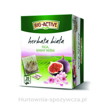 Big-Active Herbata Czarna Aromatyzowana O Smaku Mango I Cytryny. 20 Torebek X 2G