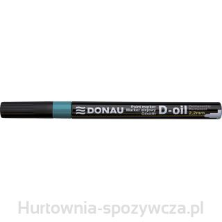 Marker Olejowy Donau D-Oil, Okrągły, 2,2Mm, Zielony