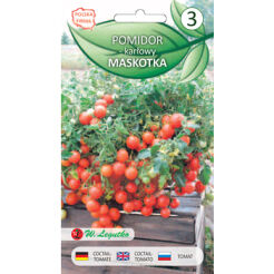 Pomidor Gruntowy Karłowy Maskotka Wczesny Typ "Coctail"  0,4G  Seria Bazowa Legutko