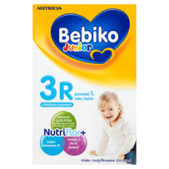 Bebiko Junior 3R Mleko Następne Dla Niemowląt Powyżej 1. Roku Życia 350 G