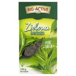 Big-Active Herbata Zielona Pure Green 100G