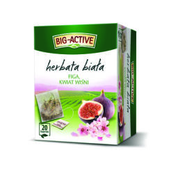 Big-Active Herbata Biała Figa I Kwiat Wiśni (20 Torebek X 1,5G) 30G