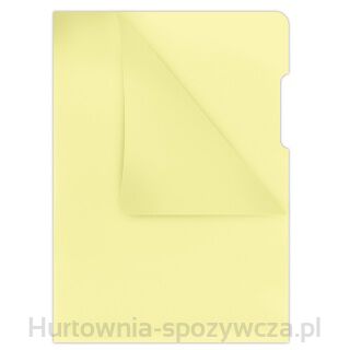 Obwoluta Donau Typu L, Pp, A4, Krystal, 180Mikr., Żółta