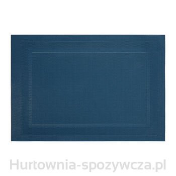 Mata stołowa pvc 30x45cm prostokątna niebieska Glamour Ambition