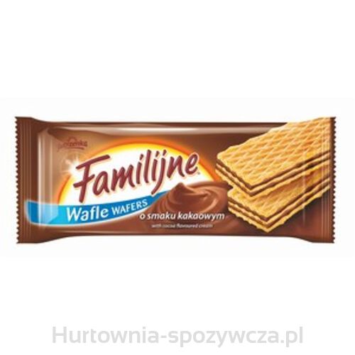 Familijne Wafle O Smaku Kakaowym 180G