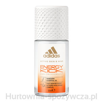 Adidas Active Skin &Amp Mind Energy Kick Dezodorant W Kulce, 50 Ml