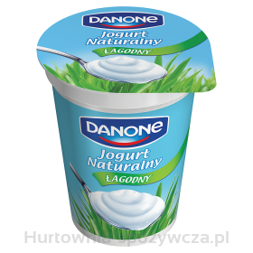 Danone Jogurt Naturalny Łagodny 370 G
