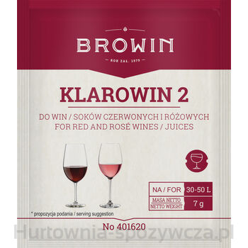 Klarowin 2 (klarowin do win czerwonych) 7g BROWIN