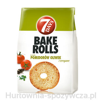 7 Days Bake Rolls Pomidor Oliwki Oregano 150G