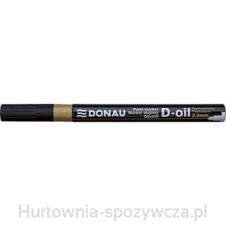 Marker Olejowy Donau D-Oil, Okrągły, 2,2Mm, Złoty