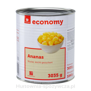 Tge Ananas W Kawałkach W Lekkim Syropie 3035G