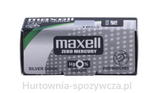 Bateria Maxell Srebrowa, Zegarkowa, Sr621Sw (364), 10 Szt.
