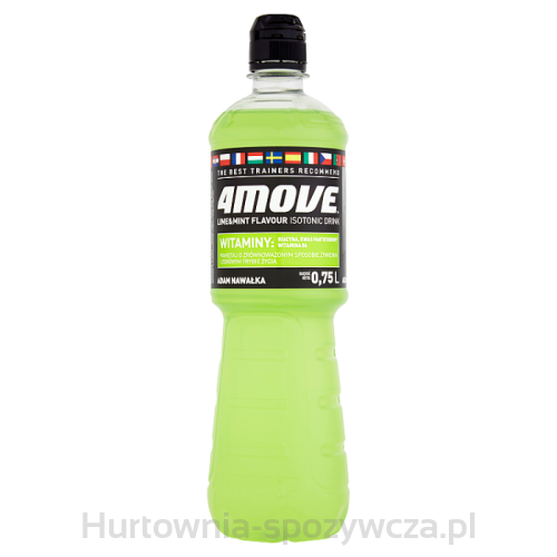 4Move Isotonic Drink Lime&AmpMint Flavour 0,75 L