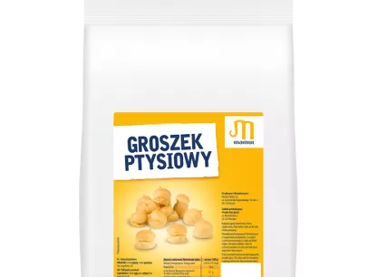 Groszek ptysiowy, grzanki