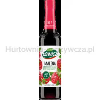 Łowicz Suplement diety Syrop o smaku malinowym 400 ml