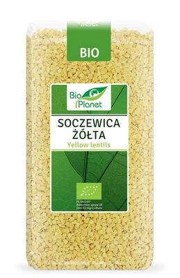 Bio Planet Soczewica Żółta Bio 500 G [BIO]