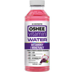 Oshee Vitamin Water Witaminy I Minerały 555 Ml