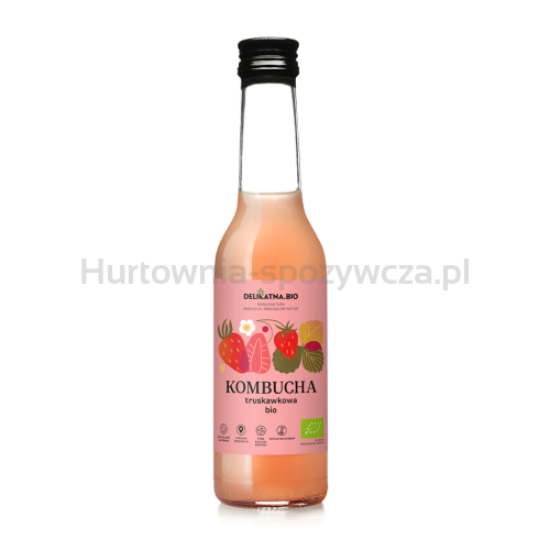 Kombucha Truskawkowa Bio 270 Ml - Delikatna [BIO]