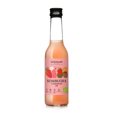 Kombucha Truskawkowa Bio 270 Ml - Delikatna [BIO]