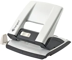 Kangaro DziurkaczAion-20/S, dziurkuje do 20 kartek, metalowy, w pudełku PP, metaliczny biały 