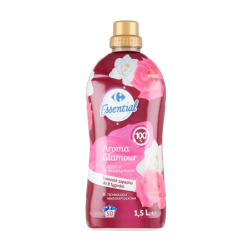 Carrefour Essential Aroma Glamour Koncentrat Do Płukania Tkanin 1,5 L (50 Prań)