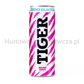 Tiger Zero Sugar o smaku maliny 250 ml