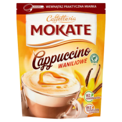 *Mokate Caffetteria Cappuccino Waniliowe 110 G