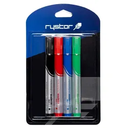 Rystor Marker Permanentny Rmp-1 Mix 4Szt 