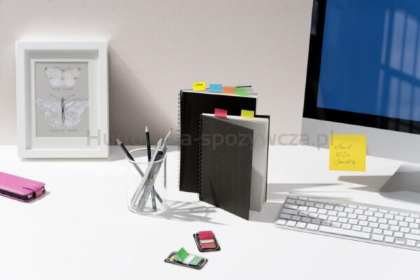 Zakładki indeksujące POST-IT® (680-Y2EU), PP, 25,4x43,2mm, 2x50 kart., żółte - 5