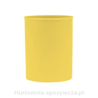 Pojemnik Na Długopisy Donau Life, Pastel, 95X75Mm, Okrągły, Żółty