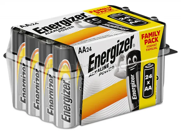 Bateria Energizer Alkaline Power, Aa, Lr6, 1,5V, 24Szt.